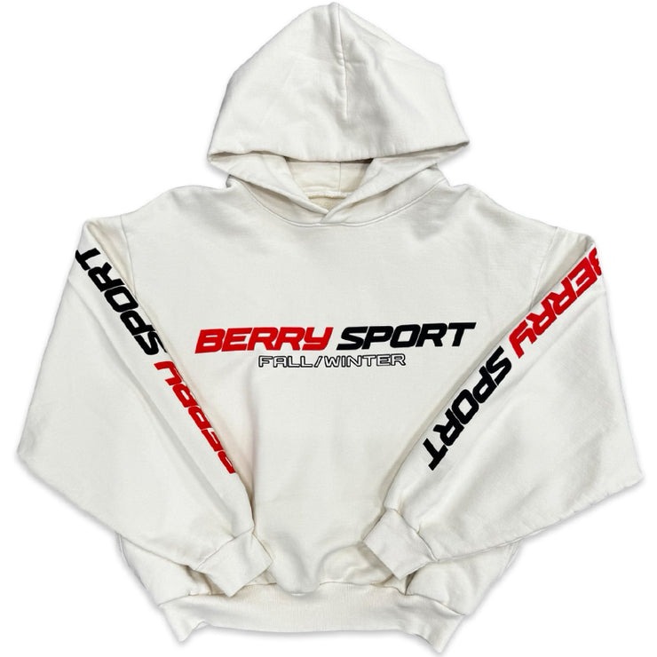 GV Gallery Raspberry Hills Berry Sport Hoodie Cream