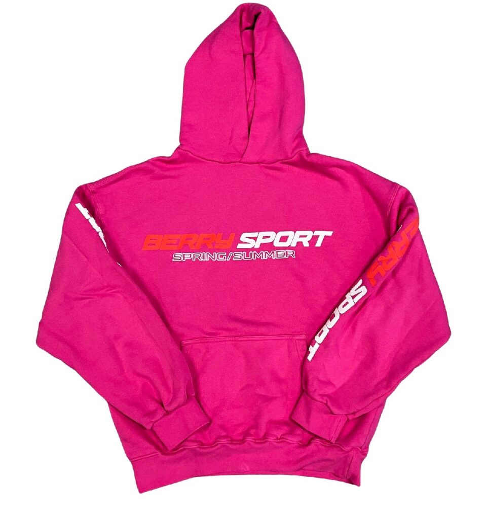 Raspberry Hills ‘Berrysport’ Pink Hoodie