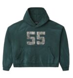 Raspberry Hills ‘Rosa 55’ Green Hoodie
