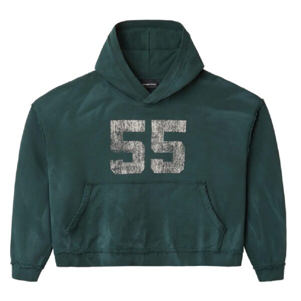Raspberry Hills ‘Rosa 55’ Green Hoodie