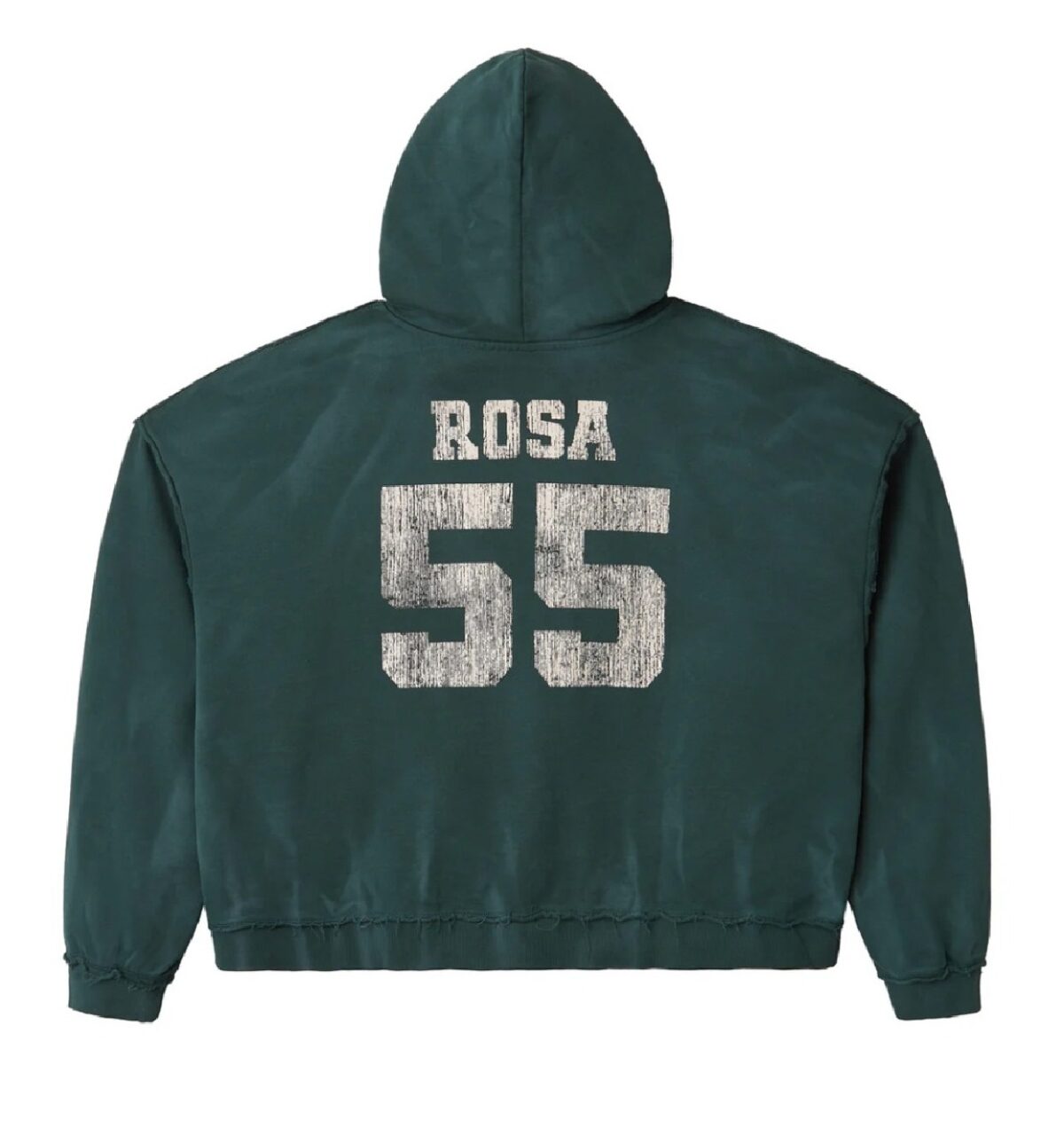 Raspberry Hills ‘Rosa 55’ Green Hoodie