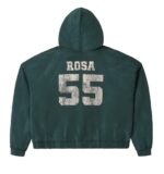 Raspberry Hills ‘Rosa 55’ Green Hoodie