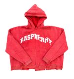 Gallery Raspberry Hills ‘Spliced’ Red Hoodie