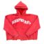 Gallery Raspberry Hills ‘Spliced’ Red Hoodie