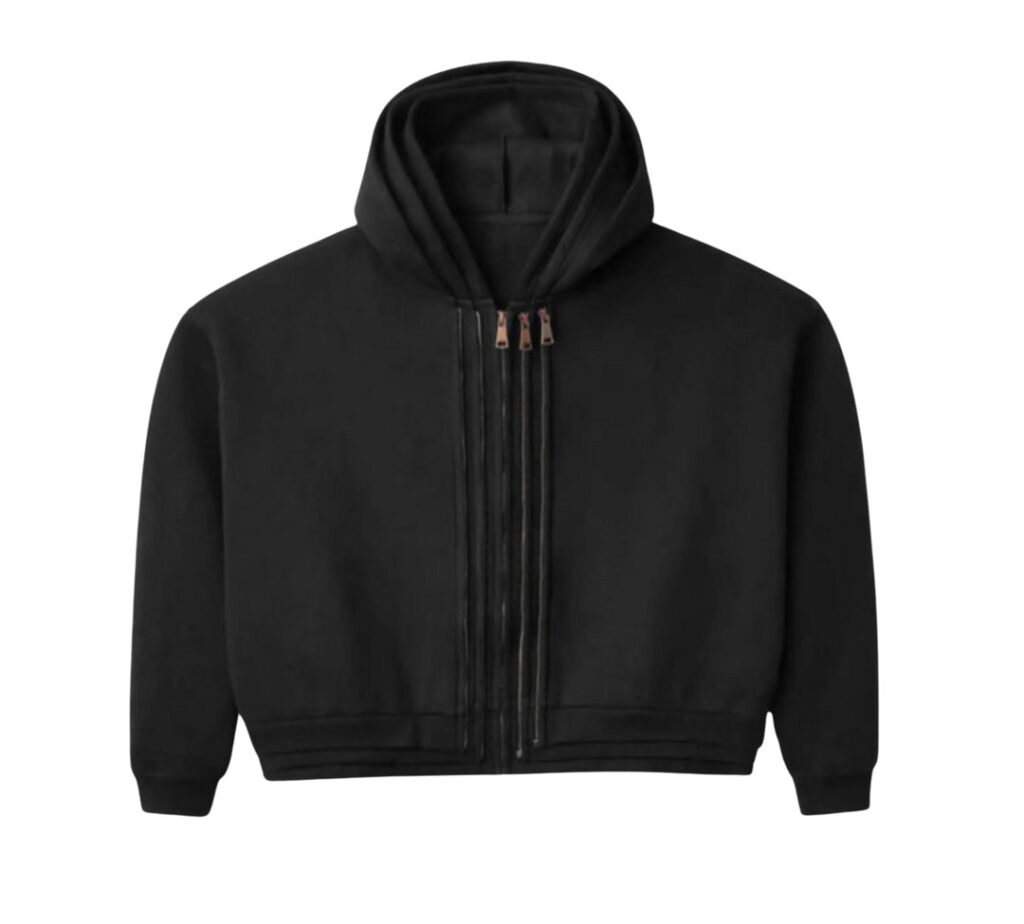 Gold+Vintage Gallery Raspberry Hills ‘Black’ 3 Splice Zip-Up