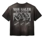 Gold+Vintage Gallery Raspberry Hills ‘Balance’ Van Halen Black Tee