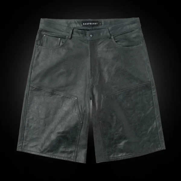 Gv Gallery LEATHER CARPENTER SHORTS