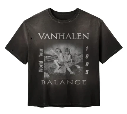 Raspberry Hills 'Balance' Van Halen Black Tee