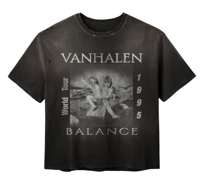 Raspberry Hills 'Balance' Van Halen Black Tee