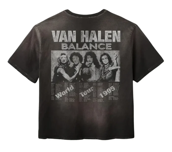 Raspberry Hills 'Balance' Van Halen Black Tee